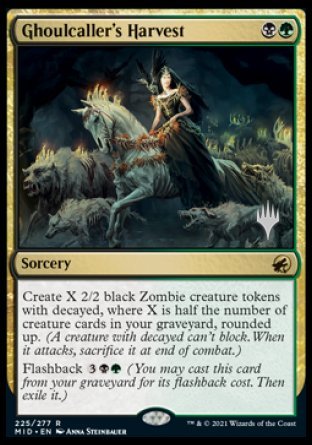 Ghoulcaller's Harvest (Promo Pack) [Innistrad: Midnight Hunt Promos] | GnG Games