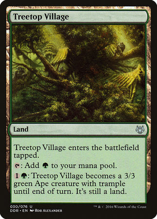 Treetop Village [Duel Decks: Nissa vs. Ob Nixilis] | GnG Games