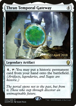 Thran Temporal Gateway [Dominaria Promos] | GnG Games