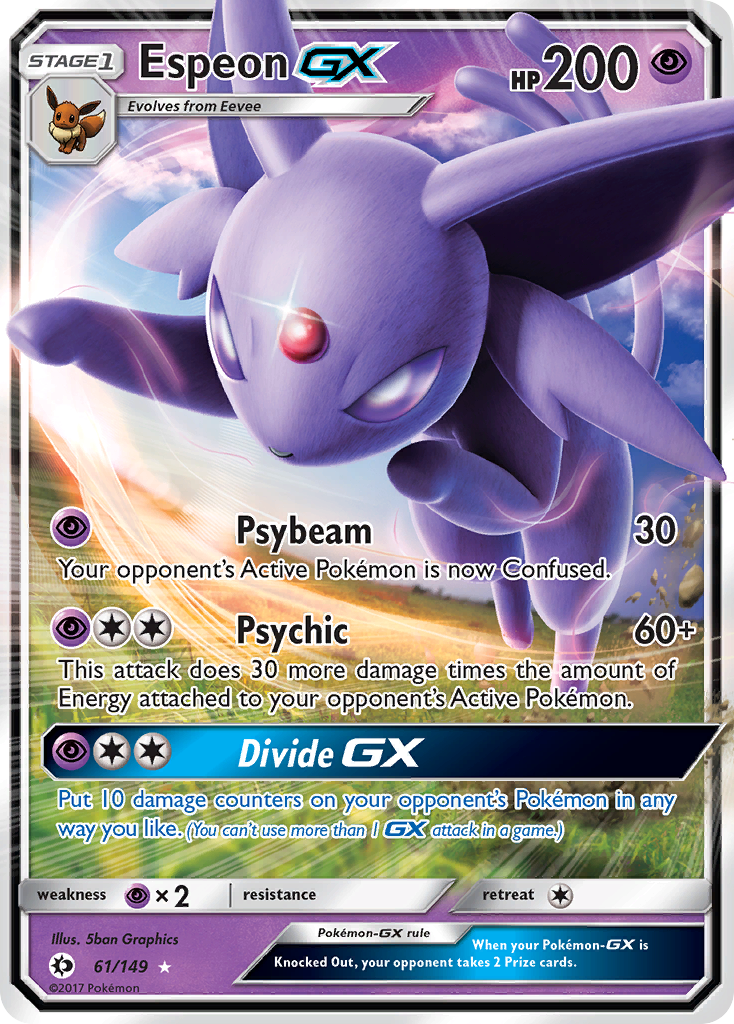 Espeon GX (61/149) [Sun & Moon: Base Set] | GnG Games