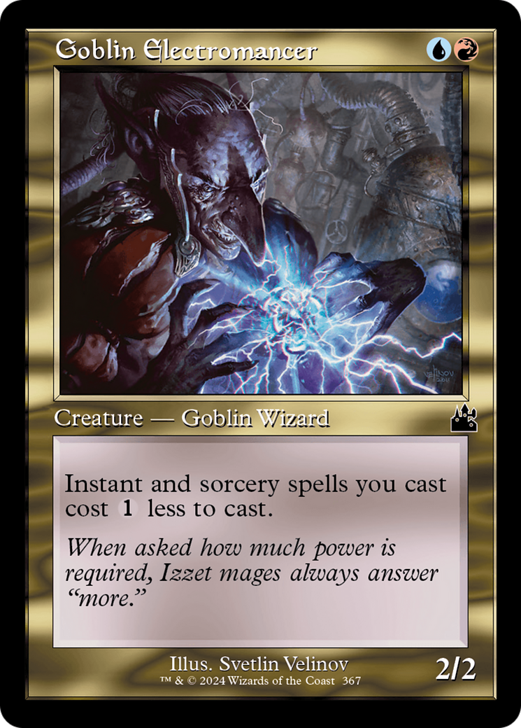 Goblin Electromancer (Retro Frame) [Ravnica Remastered] | GnG Games