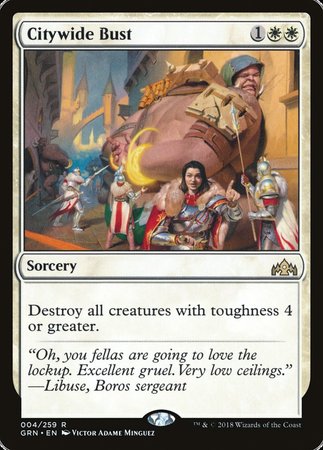 Citywide Bust [Guilds of Ravnica] | GnG Games