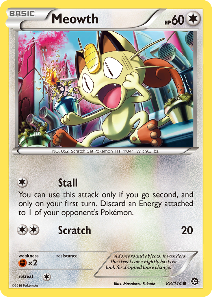 Meowth (88/114) [XY: Steam Siege] | GnG Games