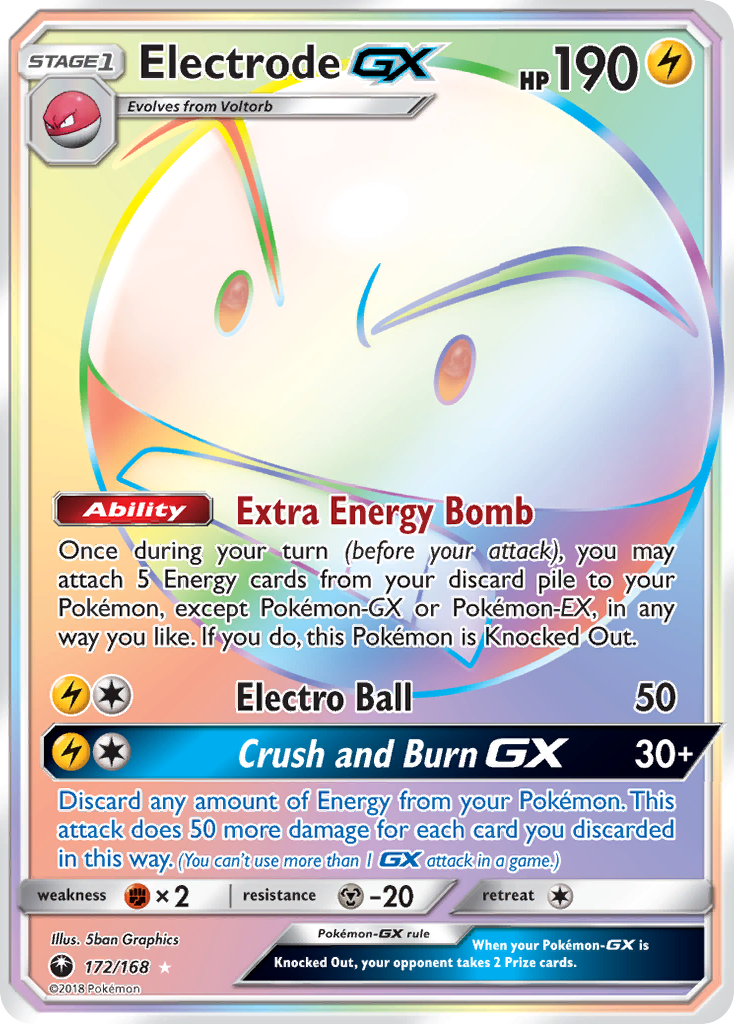 Electrode GX (172/168) [Sun & Moon: Celestial Storm] | GnG Games