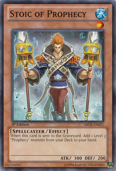 Stoic of Prophecy [ABYR-EN021] Common | GnG Games