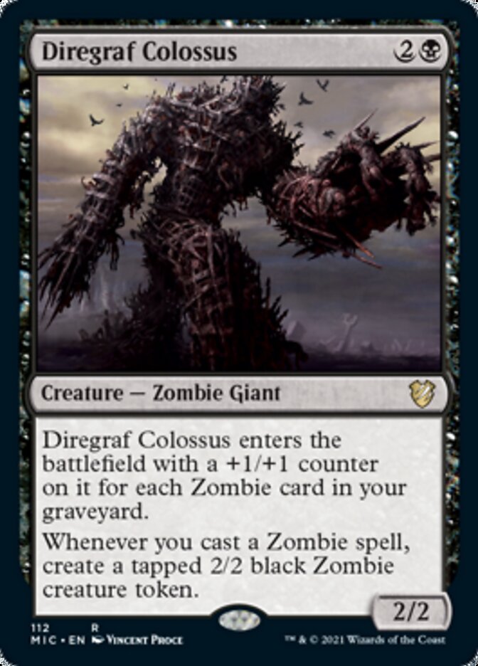 Diregraf Colossus [Innistrad: Midnight Hunt Commander] | GnG Games