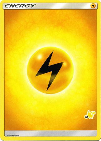 Lightning Energy (Pikachu Stamp #22) [Battle Academy 2020] | GnG Games