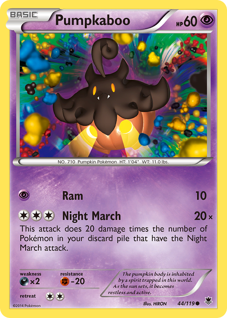 Pumpkaboo (44/119) [XY: Phantom Forces] | GnG Games