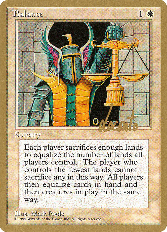 Balance (Michael Loconto) [Pro Tour Collector Set] | GnG Games