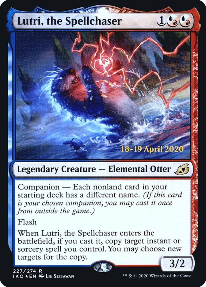 Lutri, the Spellchaser  [Ikoria: Lair of Behemoths Prerelease Promos] | GnG Games
