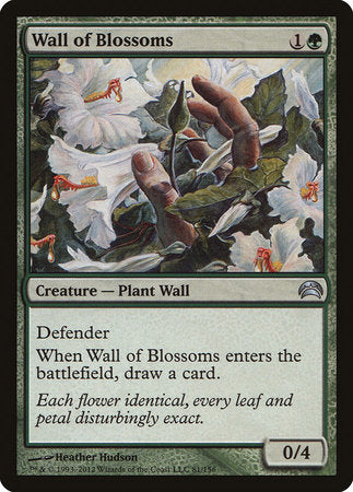 Wall of Blossoms [Planechase 2012] | GnG Games