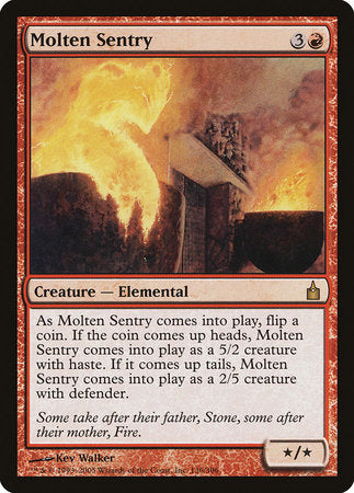 Molten Sentry [Ravnica: City of Guilds] | GnG Games