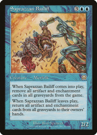 Saprazzan Bailiff [Mercadian Masques] | GnG Games