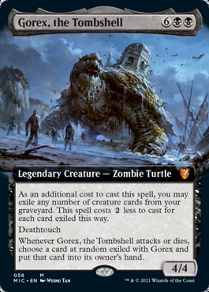 Gorex, the Tombshell (Extended) [Innistrad: Midnight Hunt Commander] | GnG Games