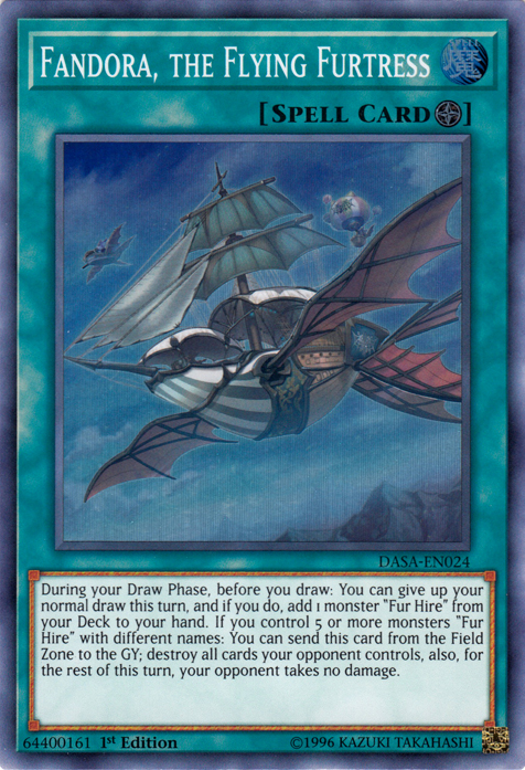 Fandora, the Flying Furtress [DASA-EN024] Super Rare | GnG Games