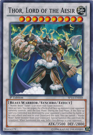Thor, Lord of the Aesir [SP14-EN048] Common | GnG Games