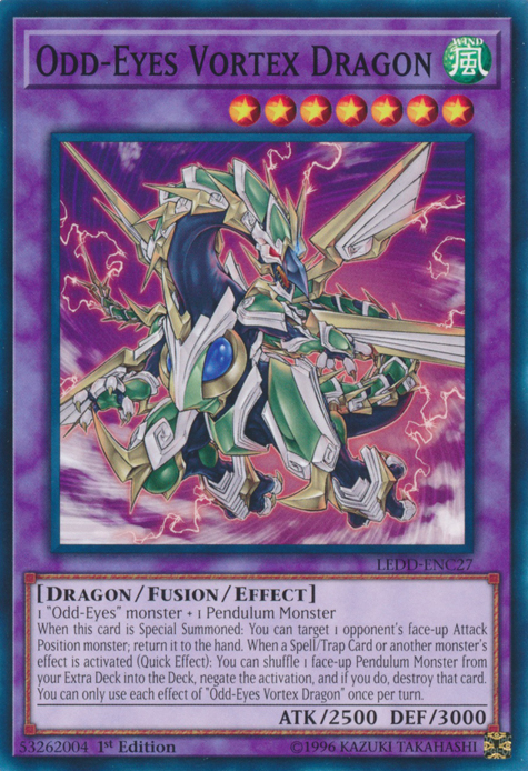 Odd-Eyes Vortex Dragon [LEDD-ENC27] Common | GnG Games