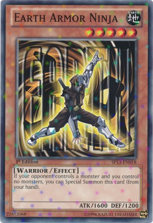 Earth Armor Ninja [SP13-EN018] Starfoil Rare | GnG Games