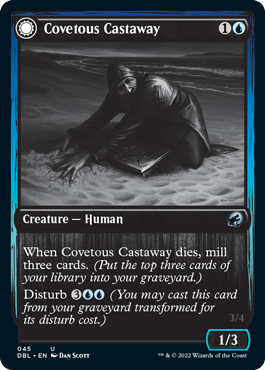 Covetous Castaway // Ghostly Castigator [Innistrad: Double Feature] | GnG Games