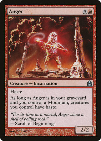 Anger [Commander 2011] | GnG Games