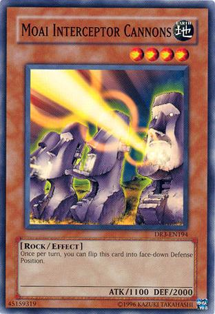Moai Interceptor Cannons [DR3-EN194] Common | GnG Games