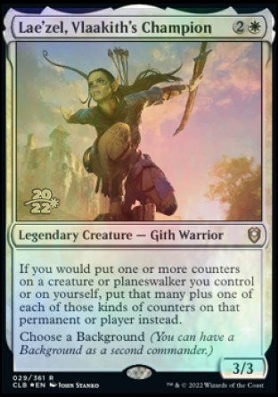 Lae'zel, Vlaakith's Champion [Commander Legends: Battle for Baldur's Gate Prerelease Promos] | GnG Games