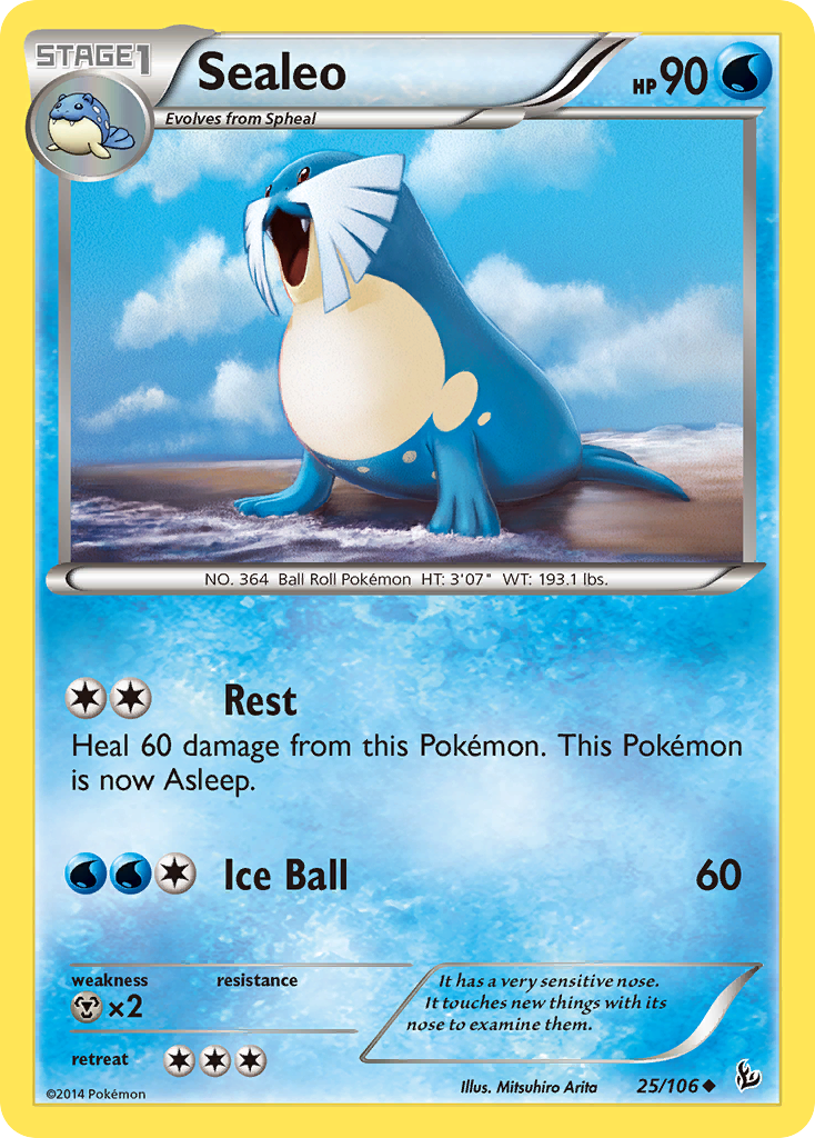 Sealeo (25/106) [XY: Flashfire] | GnG Games