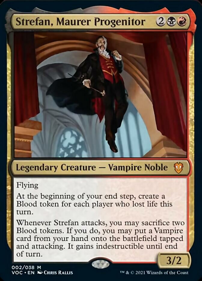 Strefan, Maurer Progenitor (Display Commander) [Innistrad: Crimson Vow Commander] | GnG Games