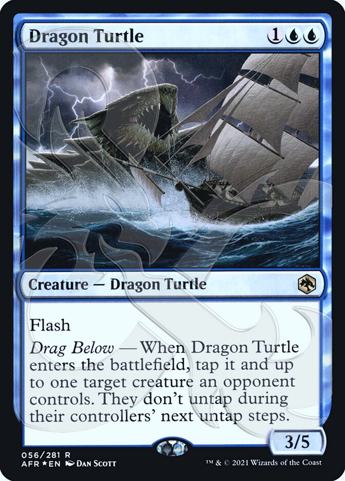 Dragon Turtle (Ampersand Promo) [Dungeons & Dragons: Adventures in the Forgotten Realms Promos] | GnG Games