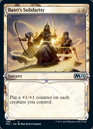 Basri's Solidarity (Showcase) [Core Set 2021] | GnG Games