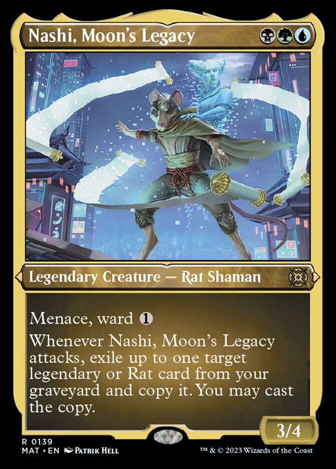 Nashi, Moon's Legacy (Foil Etched) [March of the Machine: The Aftermath] | GnG Games