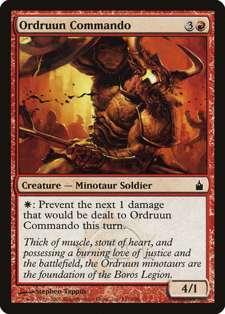 Ordruun Commando [Ravnica: City of Guilds] | GnG Games