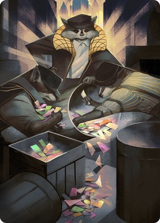 Masked Bandits Art Card [Streets of New Capenna Art Series] | GnG Games