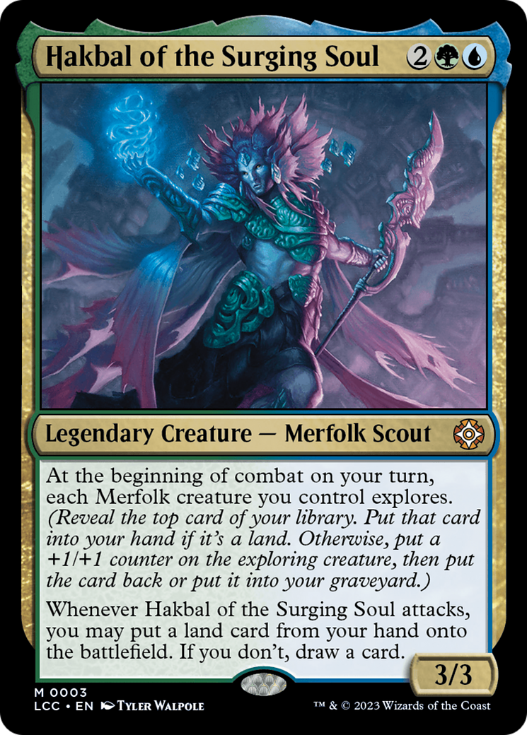 Hakbal of the Surging Soul [The Lost Caverns of Ixalan Commander] | GnG Games