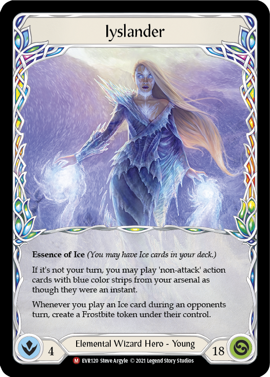 Iyslander [EVR120] (Everfest)  1st Edition Rainbow Foil | GnG Games