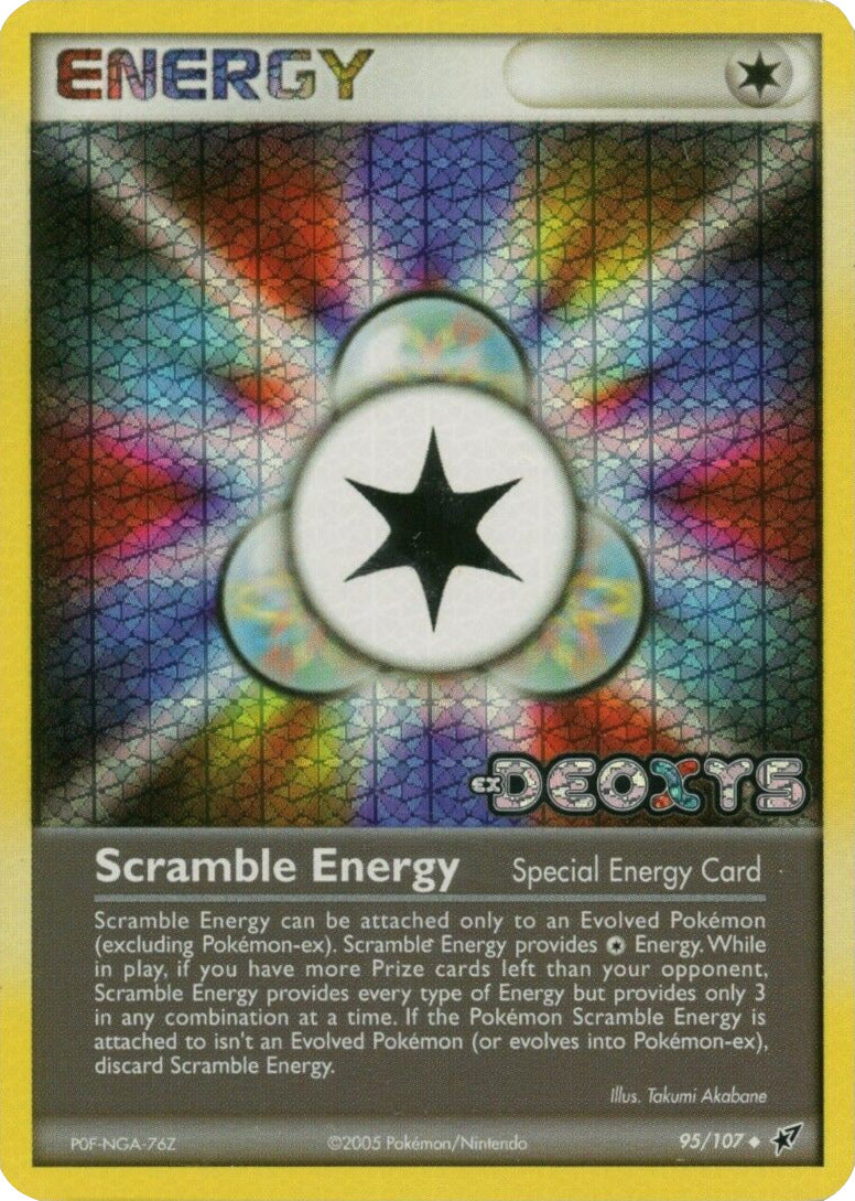 Scramble Energy (95/107) (Stamped) [EX: Deoxys] | GnG Games