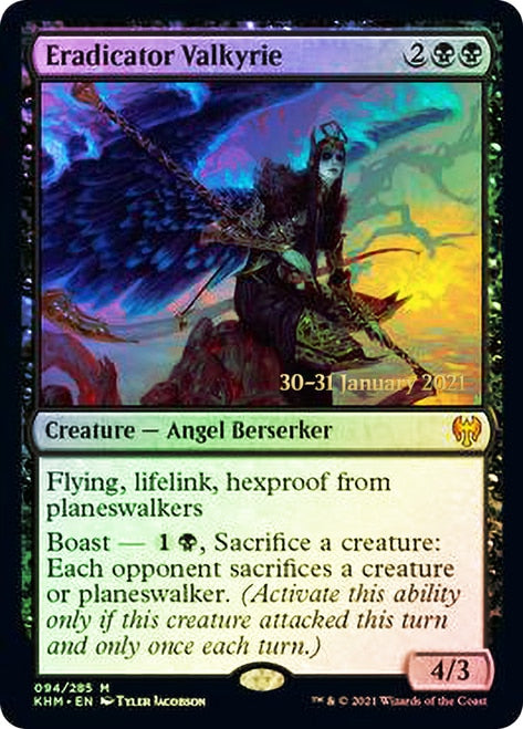 Eradicator Valkyrie  [Kaldheim Prerelease Promos] | GnG Games