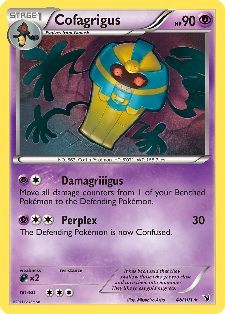 Cofagrigus (46/101) [Black & White: Noble Victories] | GnG Games