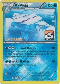 Avalugg (31/106) (League Promo 4th Place) [XY: Flashfire] | GnG Games