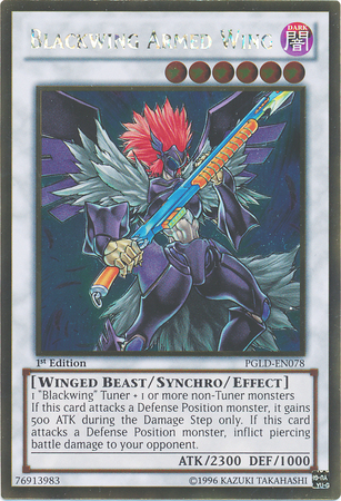 Blackwing Armed Wing [PGLD-EN078] Gold Rare | GnG Games