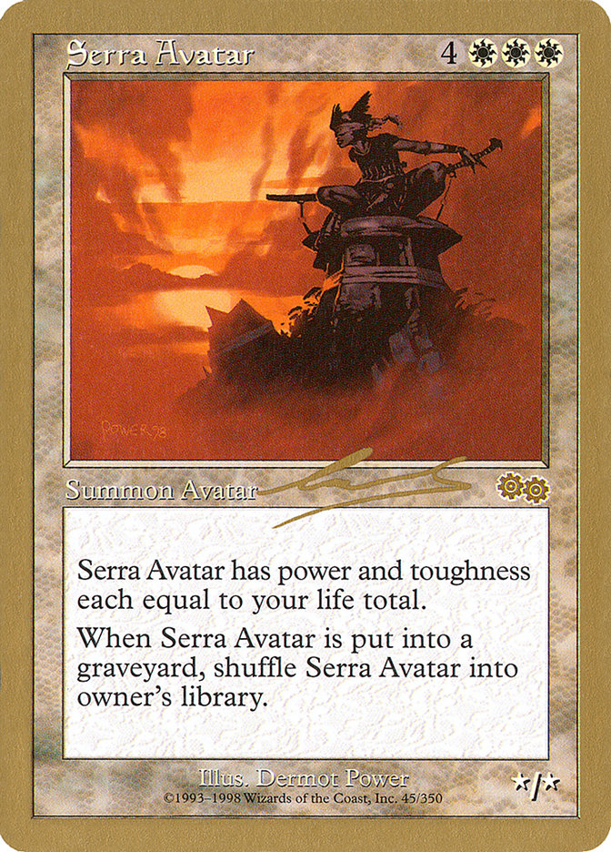 Serra Avatar (Nicolas Labarre) [World Championship Decks 2000] | GnG Games