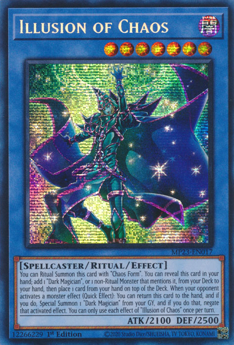 Illusion of Chaos [MP23-EN017] Prismatic Secret Rare | GnG Games