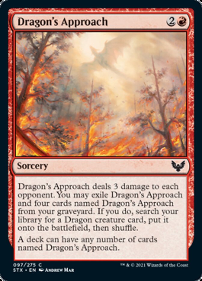 Dragon's Approach [Strixhaven: School of Mages] | GnG Games