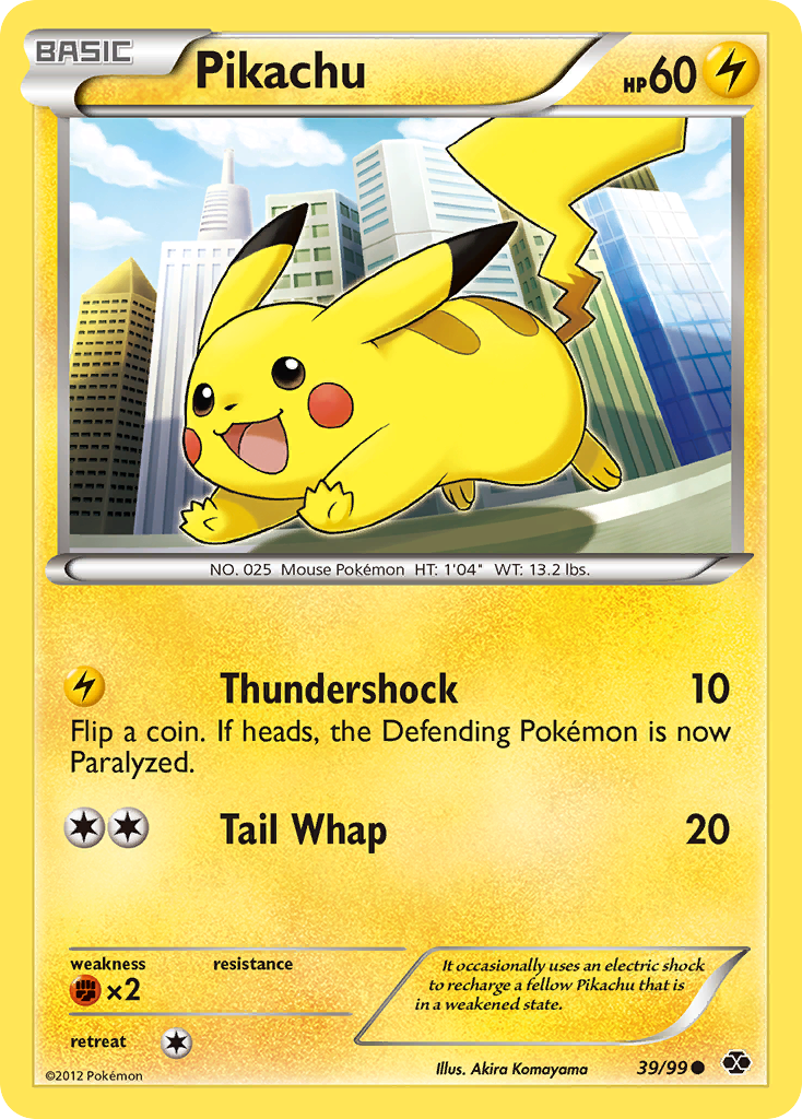 Pikachu (39/99) [Black & White: Next Destinies] | GnG Games