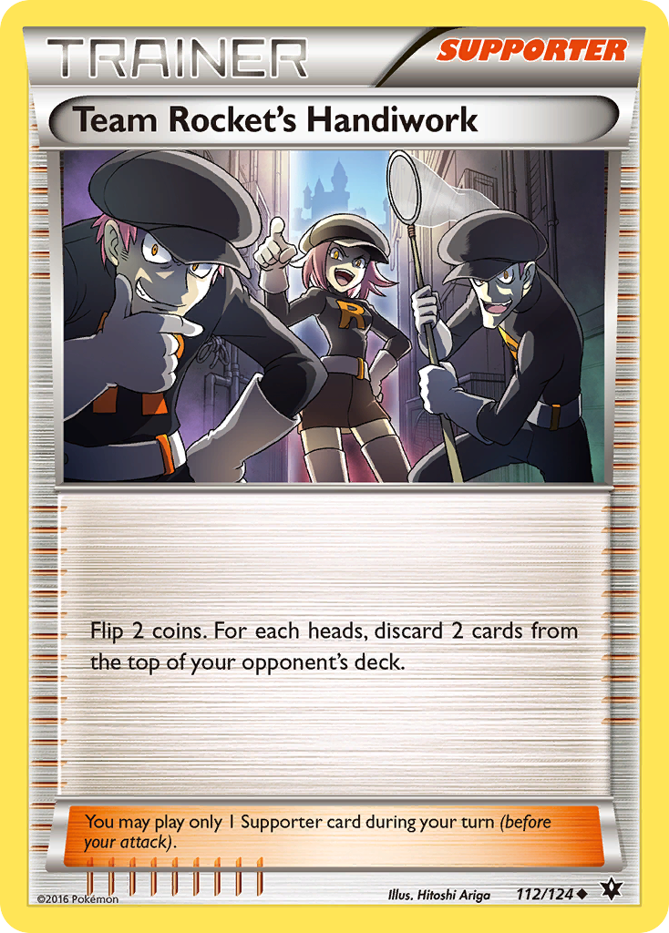 Team Rocket's Handiwork (112/124) [XY: Fates Collide] | GnG Games