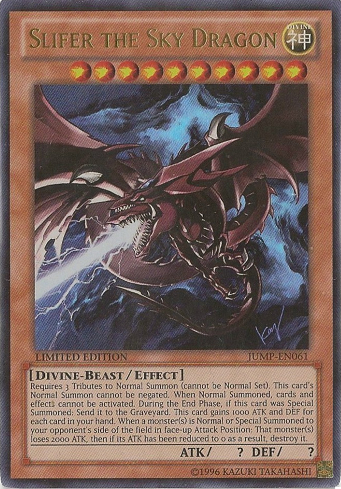 Slifer the Sky Dragon [JUMP-EN061] Ultra Rare | GnG Games