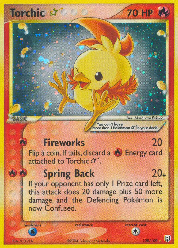 Torchic Star (108/109) [EX: Team Rocket Returns] | GnG Games