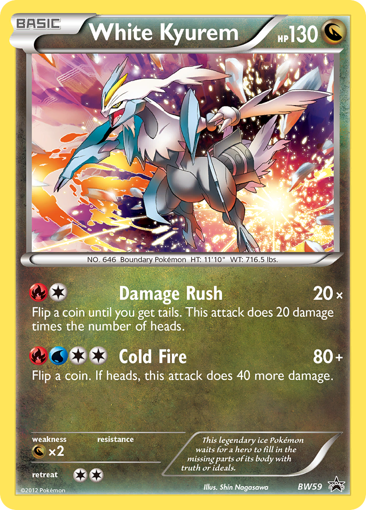 White Kyurem (BW59) [Black & White: Black Star Promos] | GnG Games