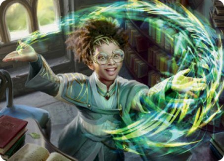 Eureka Moment Art Card [Strixhaven: School of Mages Art Series] | GnG Games