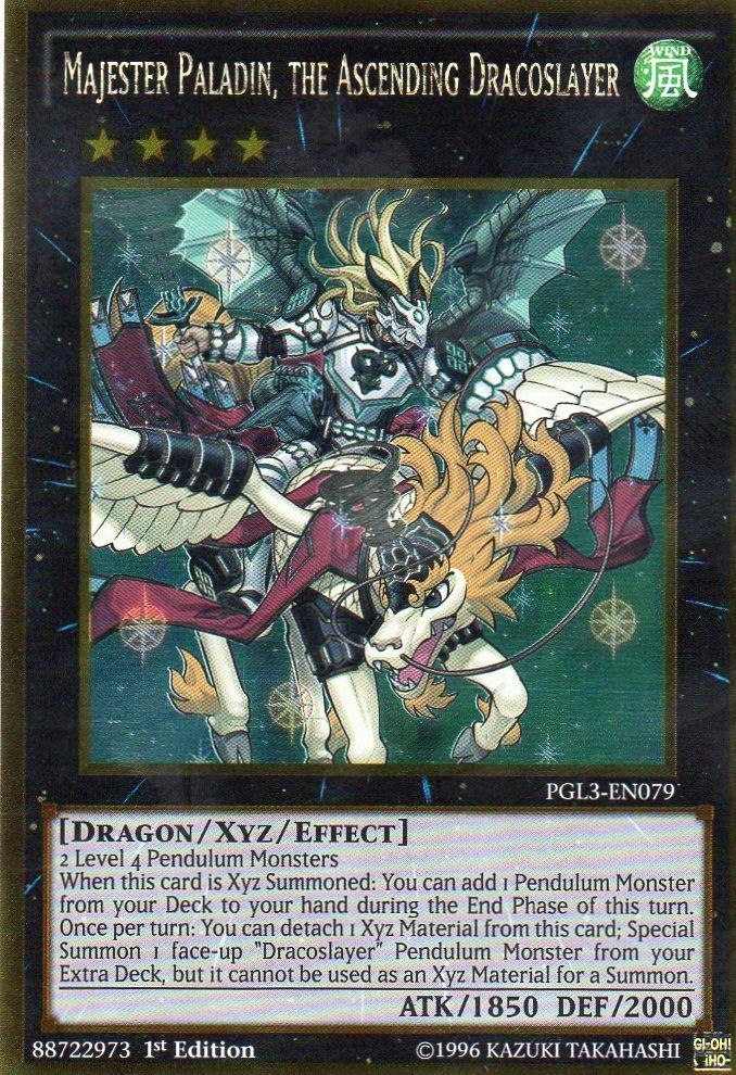 Majester Paladin, the Ascending Dracoslayer [PGL3-EN079] Gold Rare | GnG Games